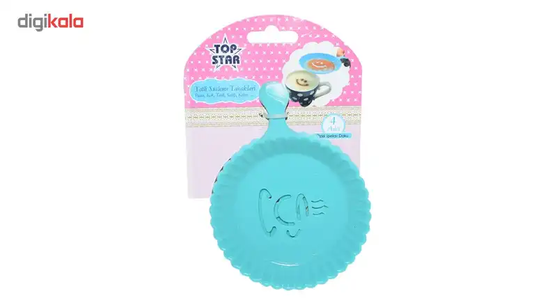 شابلون تزیینی Top Star بسته 4 عددی مدل 289485