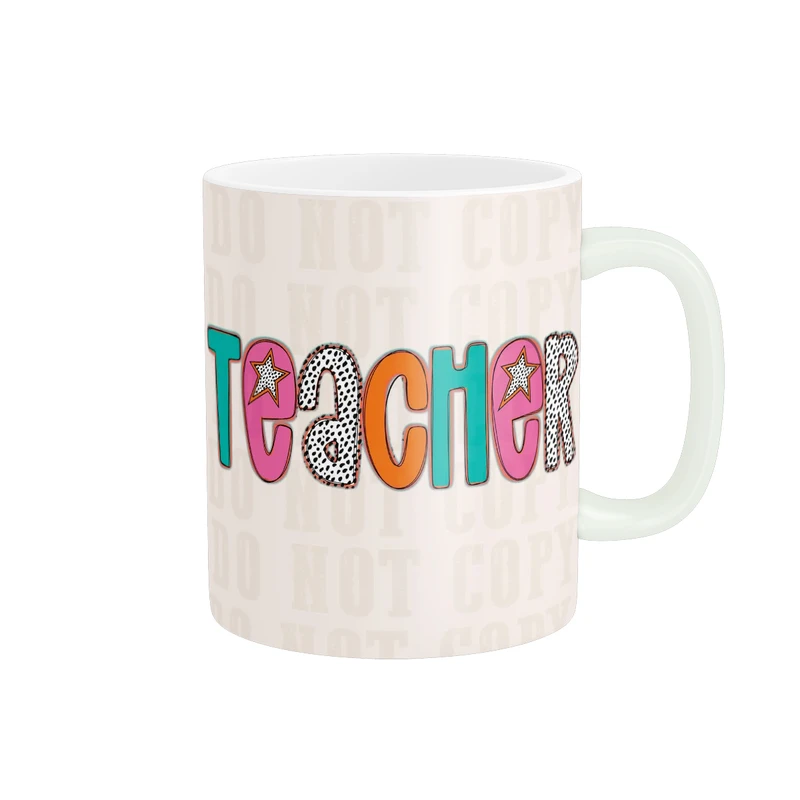 ماگ پادآفرین مدل مناسبتی طرح روز معلم مبارک کد p8951