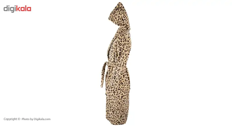 حوله پالتویی برق لامع مدل Leopard سایز 125