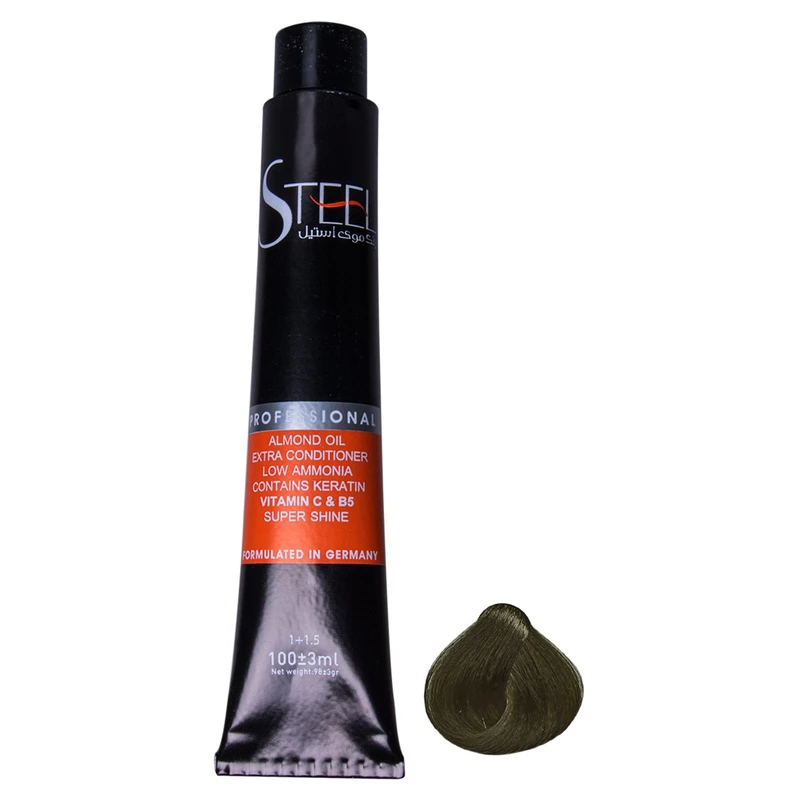 رنگ مو استیل مدل Professional سری بلوند زیتونی تیره شماره 6.3