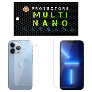 Multi Nano X-SFT Screen Protector For Apple iPhone 13 Pro with back skin