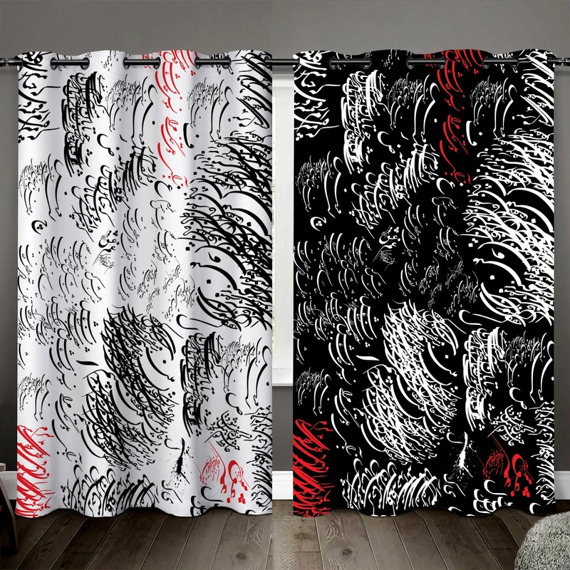 مجموعه 2 عددی پرده رنس مدل C32-50012