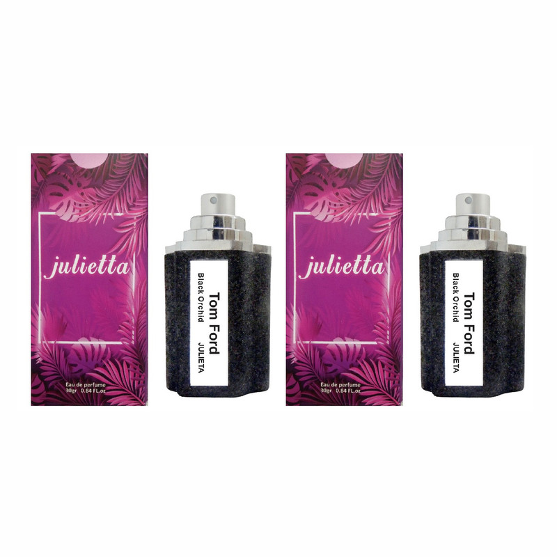 ادو پرفیوم زنانه ژولییتا مدل Tom Ford Black Orchid حجم 30 میلی لیتر مجموعه 2 عددی ادو پرفیوم زنانه ژولییتا مدل Tom Ford Black Orchid حجم 30 میلی لیتر مجموعه 2 عددی
