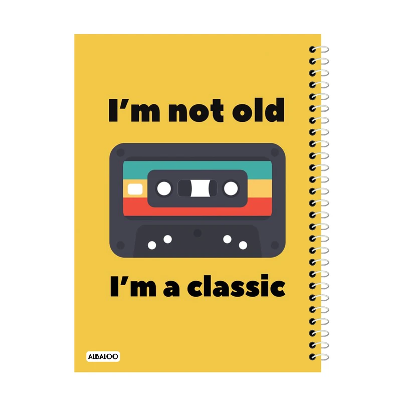 دفترچه یادداشت 50 برگ آلبالو مدل انگیزشی کد 4016