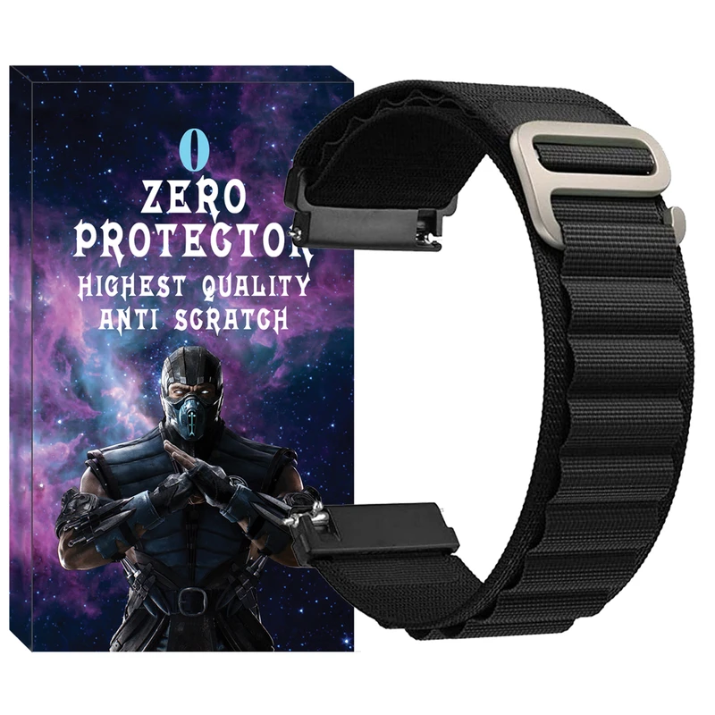 بند زیرو مدل Loop Alpine مناسب برای ساعت هوشمند سامسونگ Galaxy Watch Active 1 / Active 2 40mm / Active 2 44mm / Watch 3 size 41mm / Galaxy Watch 4 40mm / watch 4 42mm / watch 4 44mm / watch 4 46mm