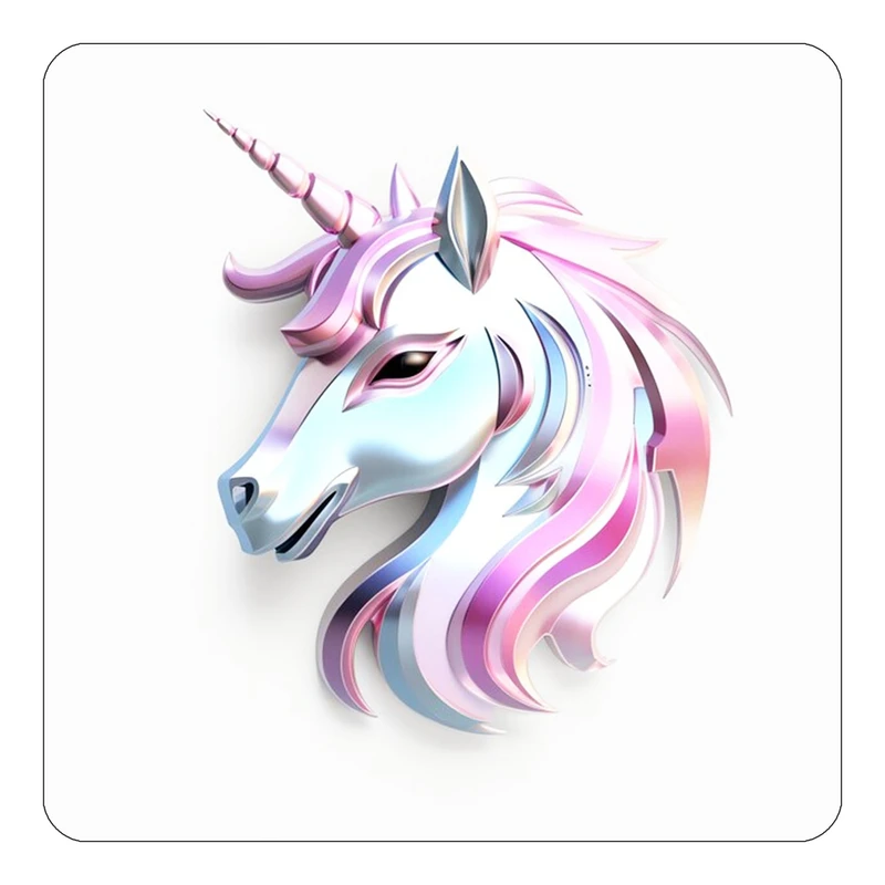 مگنت کاکتی طرح اسب تک شاخ و یونیکورن مدل mp32655