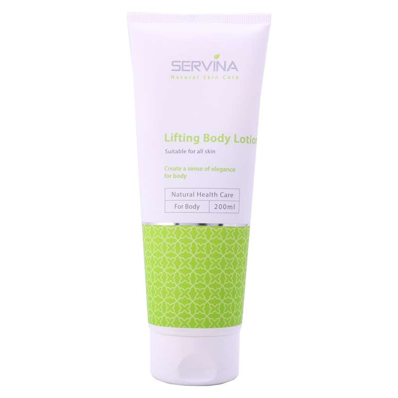 لوسیون سفت کننده پوست بدن سروینا مدل all Skins حجم 200 میلی لیتر