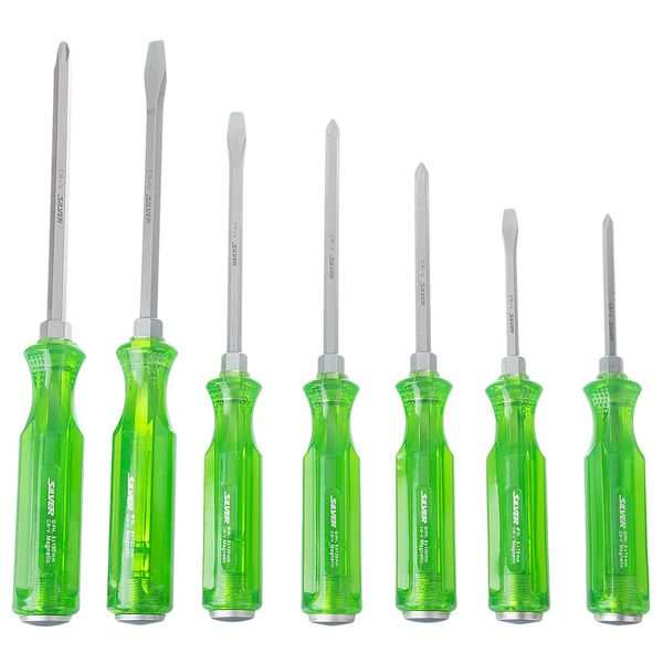 تجریه خرید مجموعه 7 عددی پیچ گوشتی سیلور مدل GTH01B10