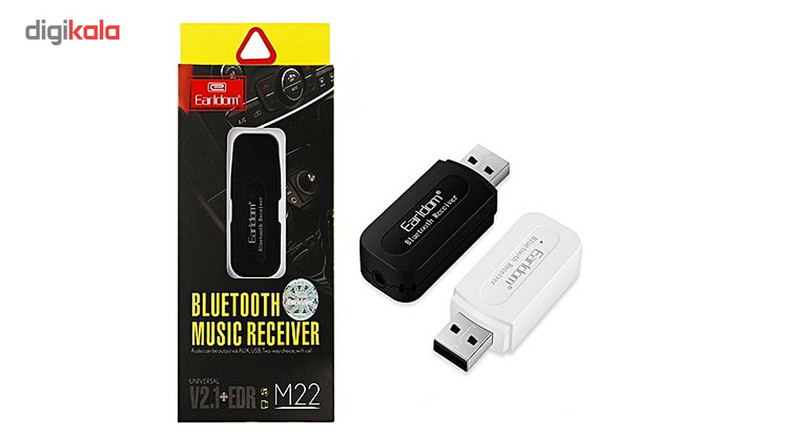 گیرنده بلوتوثی موزیک ارلدام مدل M22 گیرنده بلوتوثی موزیک ارلدام مدل M22