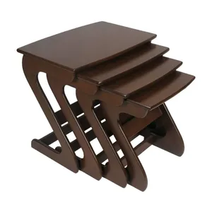 میز عسلی امیرا مارکت مدل S 52 مجموعه 4 عددی