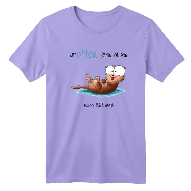 تی‌شرت آستین کوتاه لانگ یقه گرد  بچگانه مدل سمور