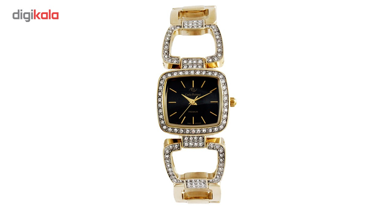 ساعت مچی عقربه ای زنانه کارلو پروجی مدل SL2021-1