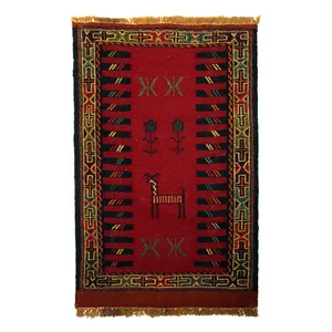 گلیم دستبافت سرزمین فرش کد TKG72