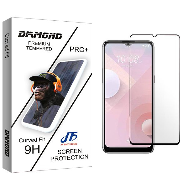 محافظ صفحه نمایش شیشه ای جی اف مدل Diamond مناسب برای گوشی موبایل اچ تی سی Desire 20 Plus