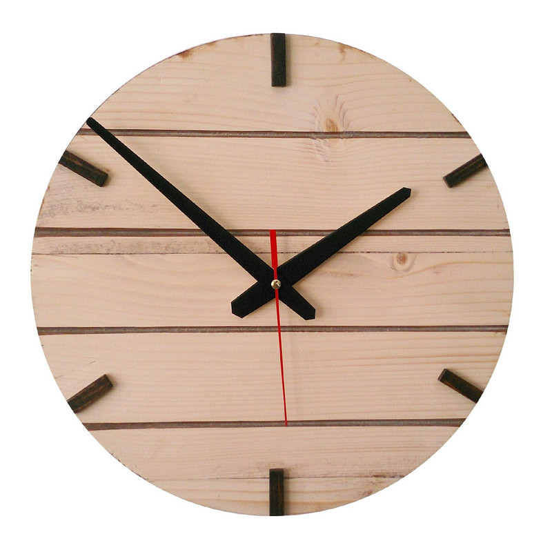 ساعت دیواری چوبی 02