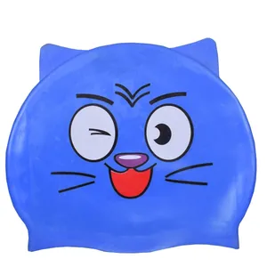 کلاه شنا بچه گانه و زنانه  ترانه مدل cute cat