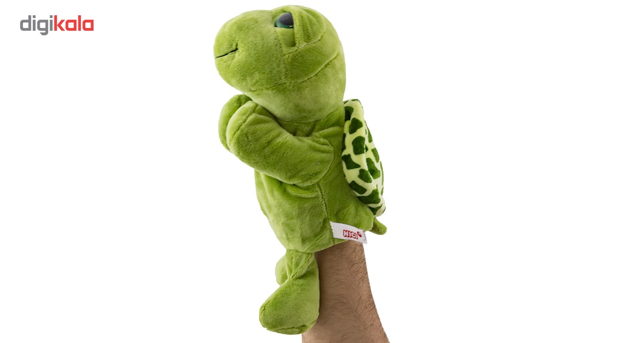 عروسک نمایشی نیکی مدل لاکپشت چهار دست و پا