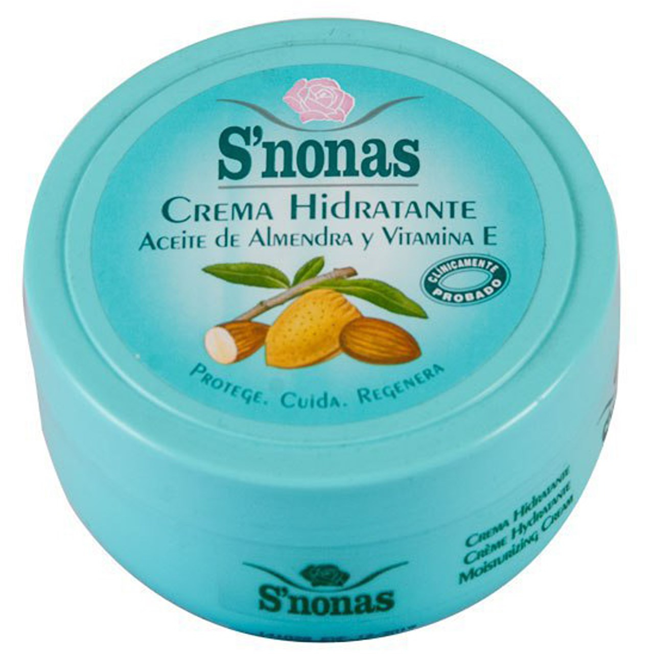 کرم مرطوب کننده و ترمیم کننده اسنوناس حاوی روغن بادام مدل Aceite De Almendra Vitamina E حجم 200 میلی لیتر