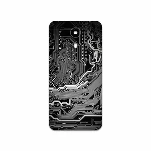 MAHOOT Black Printed Circuit Board Cover Sticker for UMI Plus