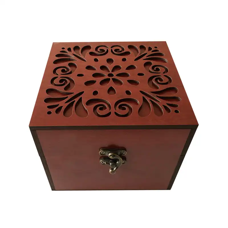 جعبه هدیه چوبی مدل j112