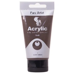 رنگ اکریلیک پارس آرتیست کد03 Burnt Umber
