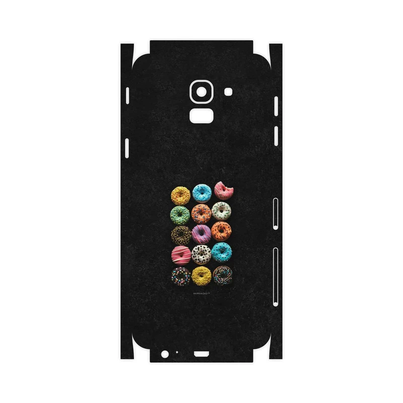 برچسب پوششی ماهوت مدل Doughnut-FullSkin مناسب برای گوشی موبایل سامسونگ Galaxy J6