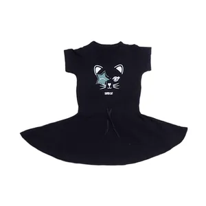 پیراهن دخترانه مدل گربه کد 0173