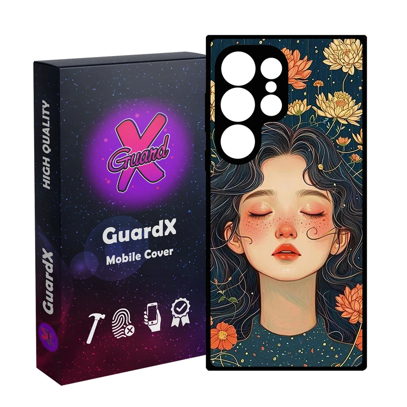 کاور گارد ایکس طرح دخترونه مدل 10770 مناسب برای گوشی موبایل سامسونگ Galaxy S25 Ultra