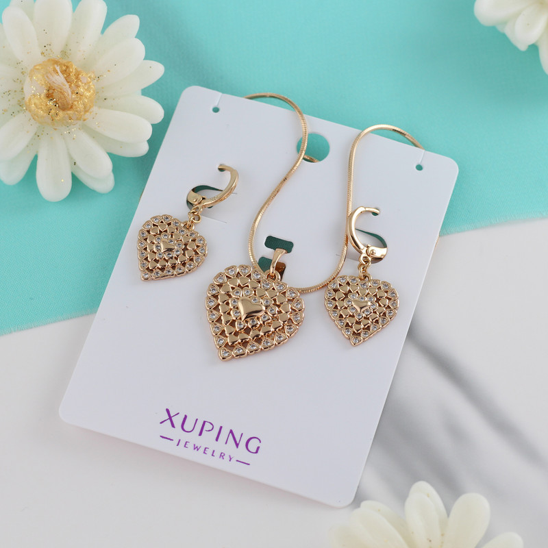 نیم ست زنانه ژوپینگ مدل قلب کد H174