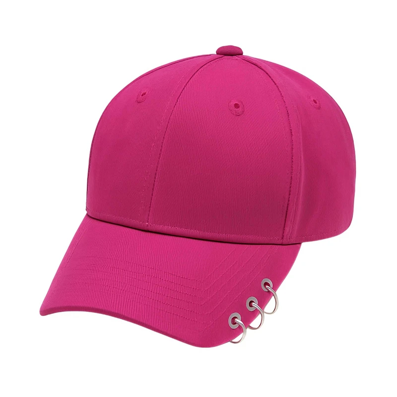 کلاه کپ مدل کتان پرسینگ دار