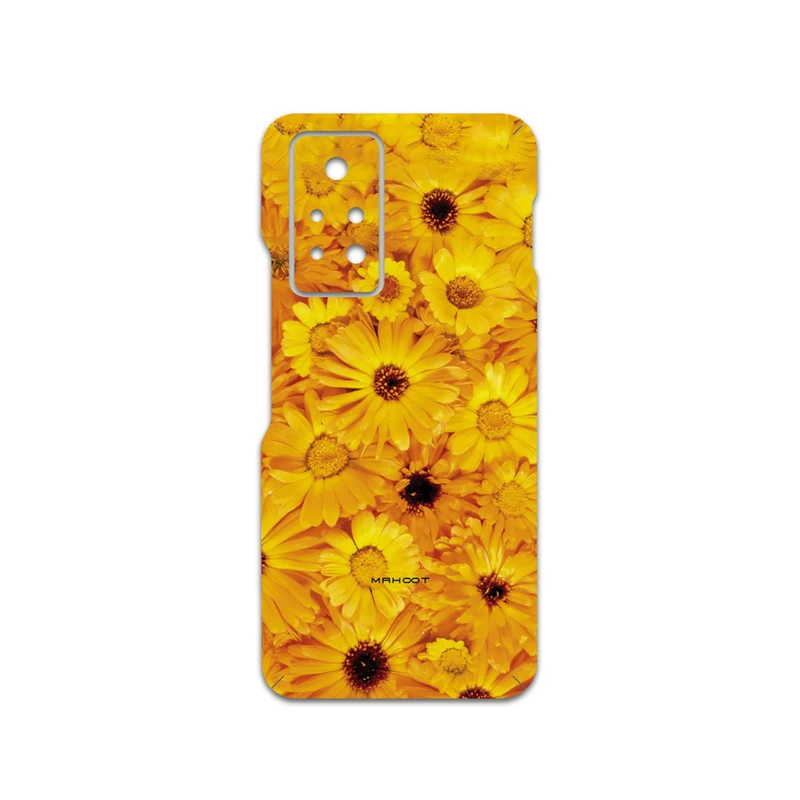 برچسب پوششی ماهوت مدل Yellow-Flower مناسب برای گوشی موبایل اینفینیکس Note 11 Pro