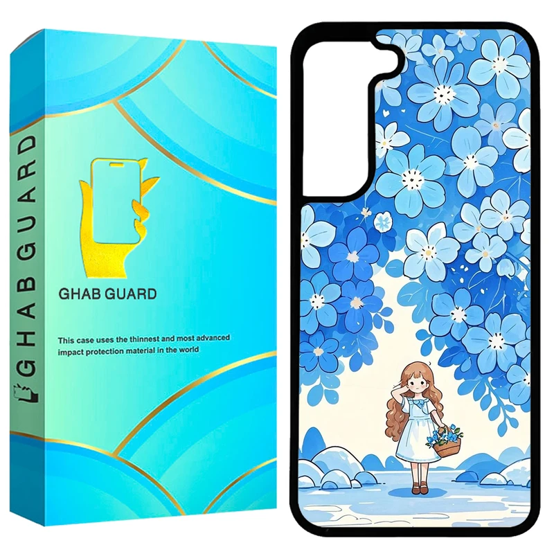 کاور قاب گارد طرح دخترانه مدل GCHPA21F مناسب برای گوشی موبایل سامسونگ Galaxy S21 FE 5G