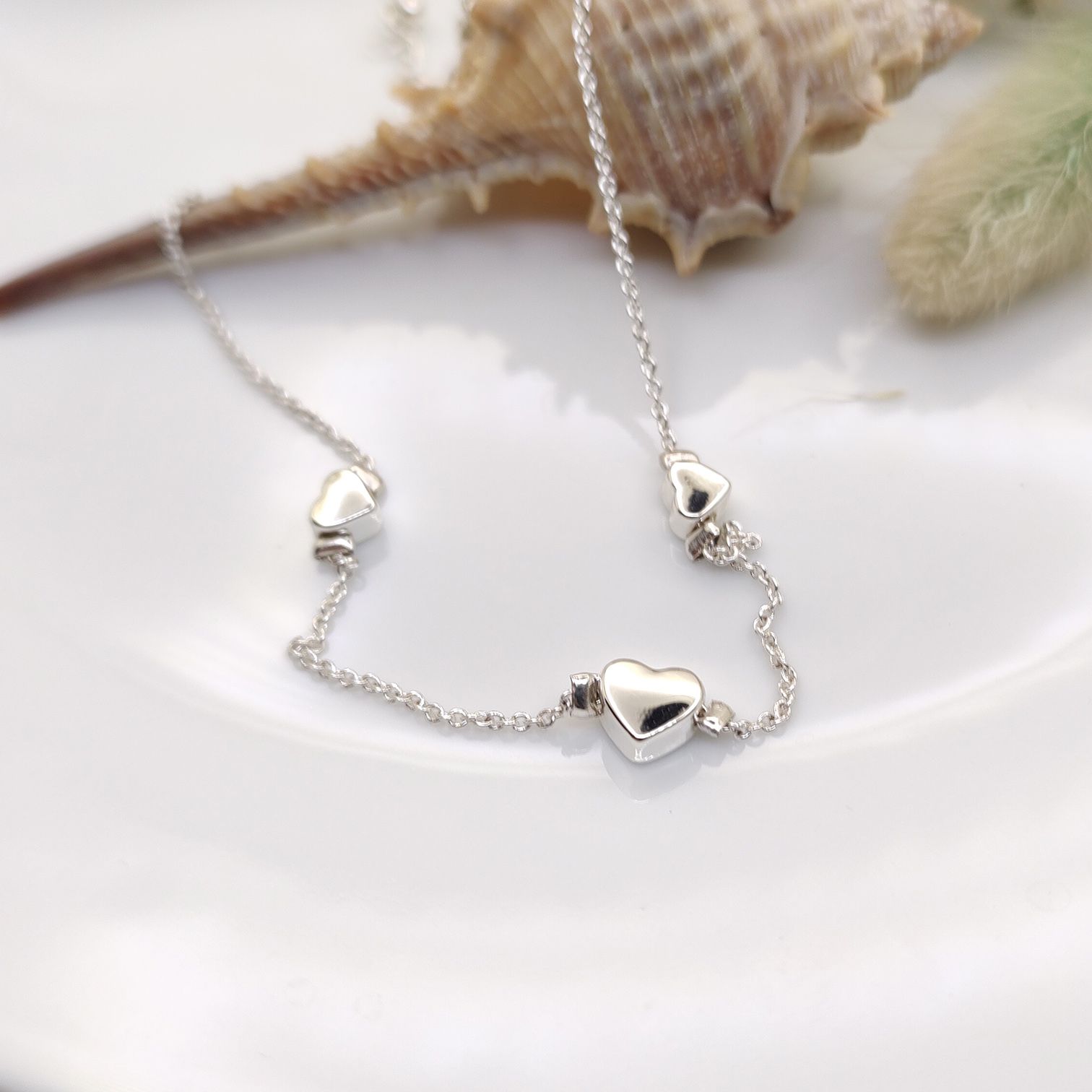 پابند زنانه اکسسورایز مدل قلب -  - 2