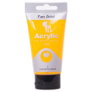 رنگ اکریلیک پارس آرتیست کد 09 Cadmium Yellow Hue سایز 075