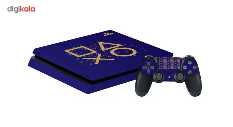 برچسب افقی پلی استیشن 4 اسلیم گراسیپا طرح باندل XO