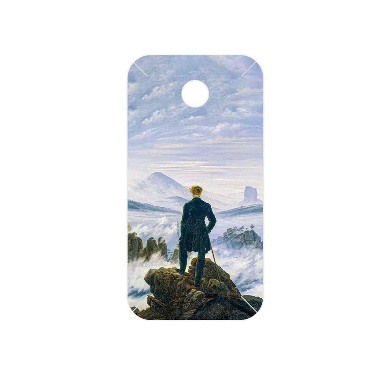 برچسب پوششی ماهوت مدل Wanderer above the Sea of Fog مناسب برای گوشی موبایل هوآوی Ascend Y330
