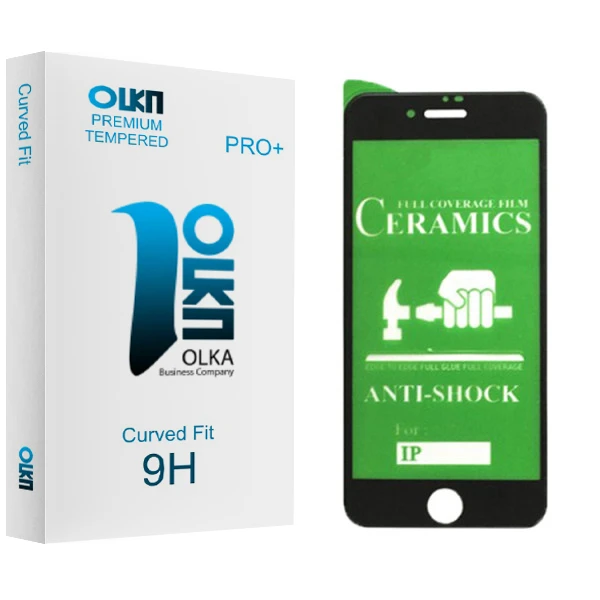 محافظ صفحه نمایش الکا مدل Premium glass مناسب برای گوشی موبایل اپل Iphone 7/8 Plus