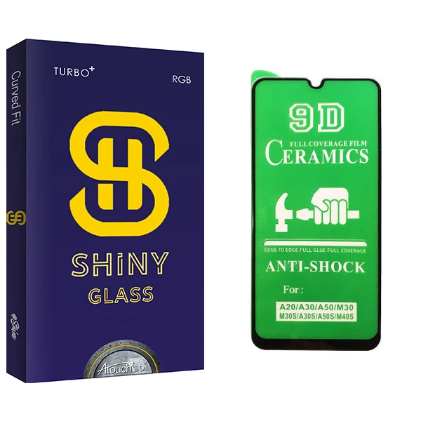 محافظ صفحه نمایش سرامیکی آتوچبو مدل Shiny Glass مناسب برای گوشی موبایل سامسونگ Galaxy A30s