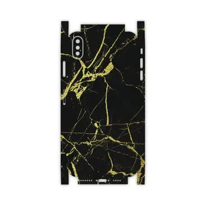MAHOOT  Graphite-Gold-Marble-FullSkin Cover Sticker for Apple iPhone Xs Max