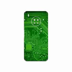 MAHOOT Green Printed Circuit Board Cover Sticker for Huawei Y9a