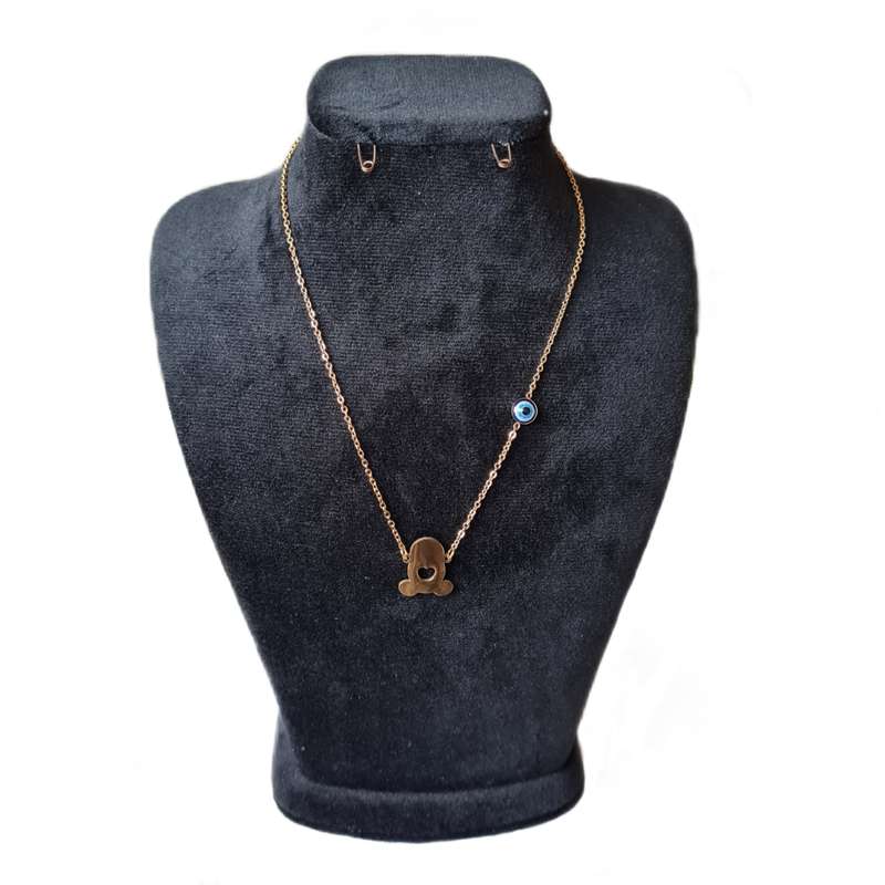 گردنبند دخترانه مدل چشم نظر گردنبند دخترانه مدل چشم نظر