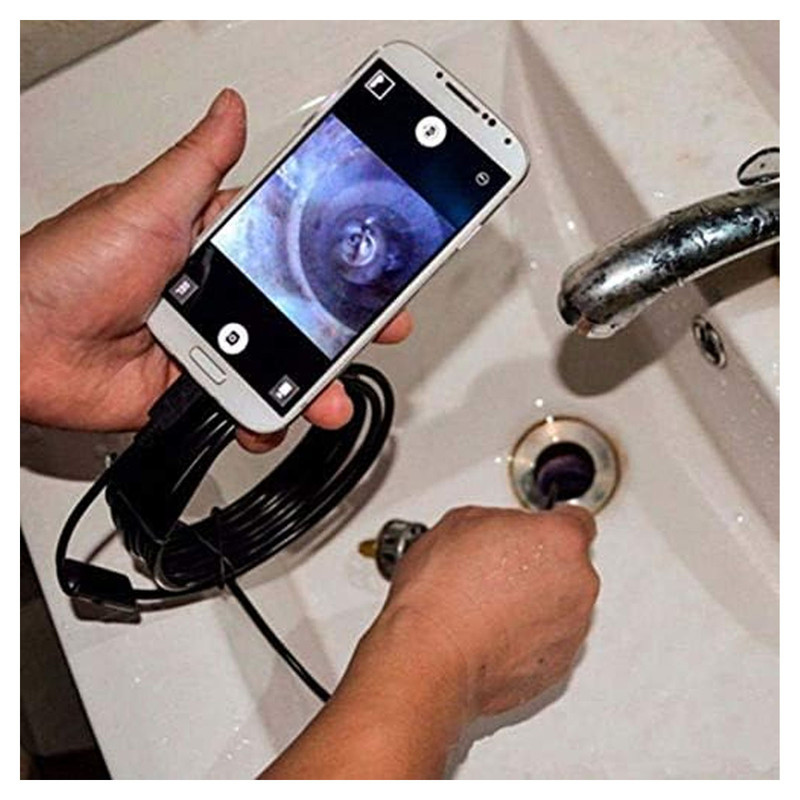 دوربین شلنگی مدل دولنز کد 10M HD Waterproof New