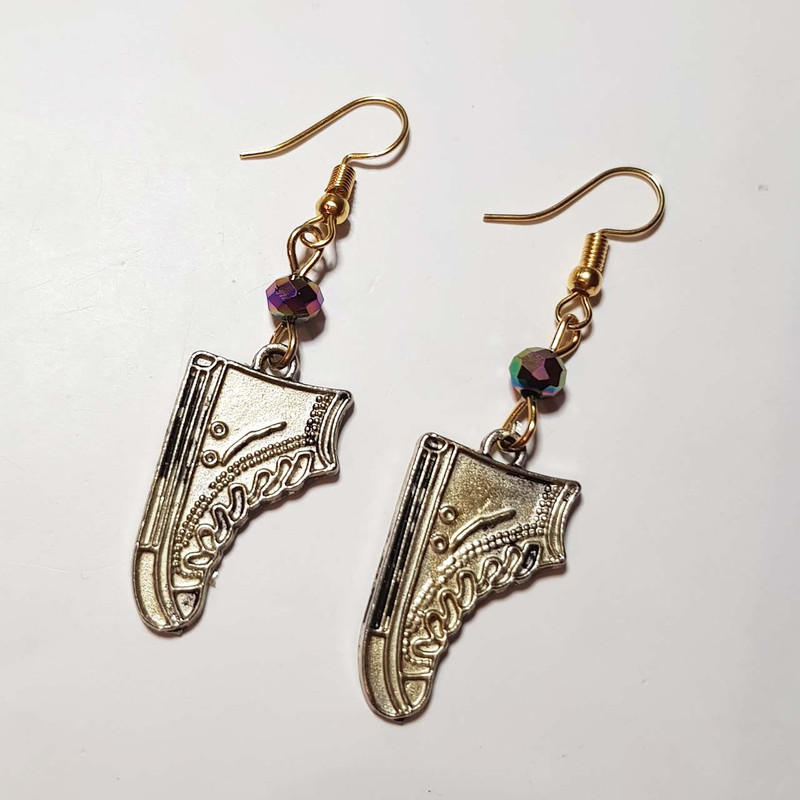 گوشواره زنانه ماه فام مدل cvrs