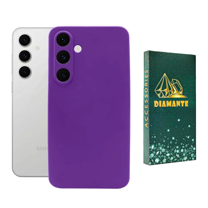 کاور دیامانته مدل sili_77 Gn مناسب برای گوشی موبایل سامسونگ Galaxy S24 Plus