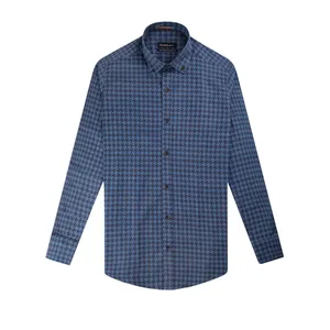 پیراهن آستین بلند مردانه کروم مدل 2220101