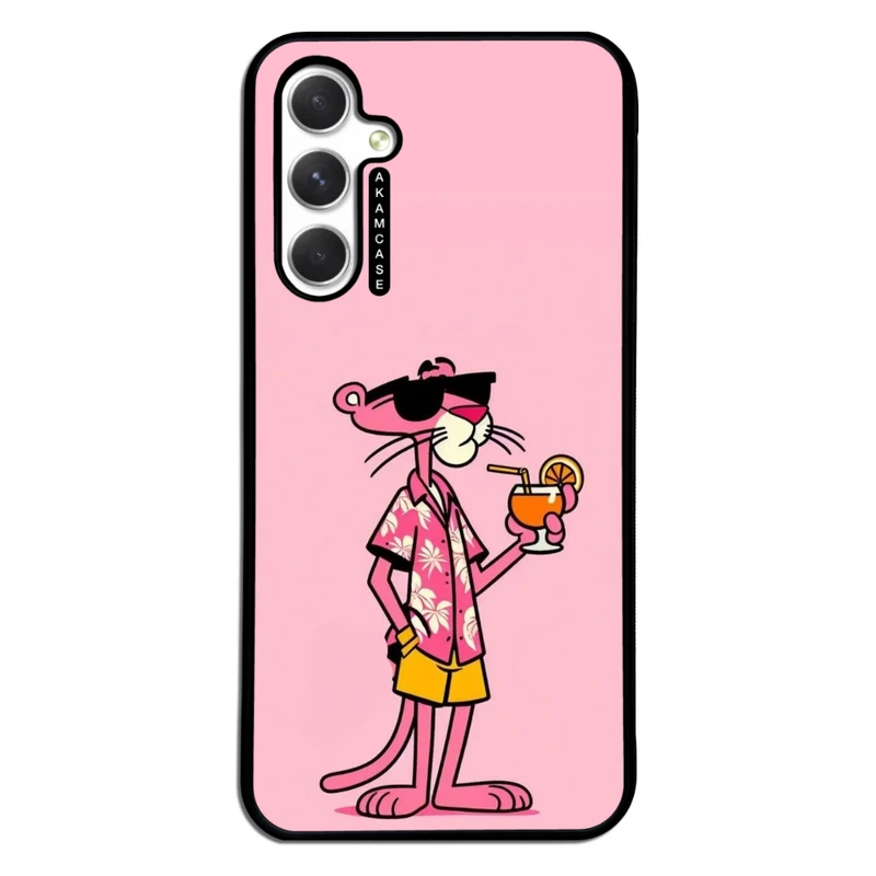 کاور آکام مدل AMC-WSGA54-PINK PANTHER13 مناسب برای گوشی موبایل سامسونگ Galaxy A54