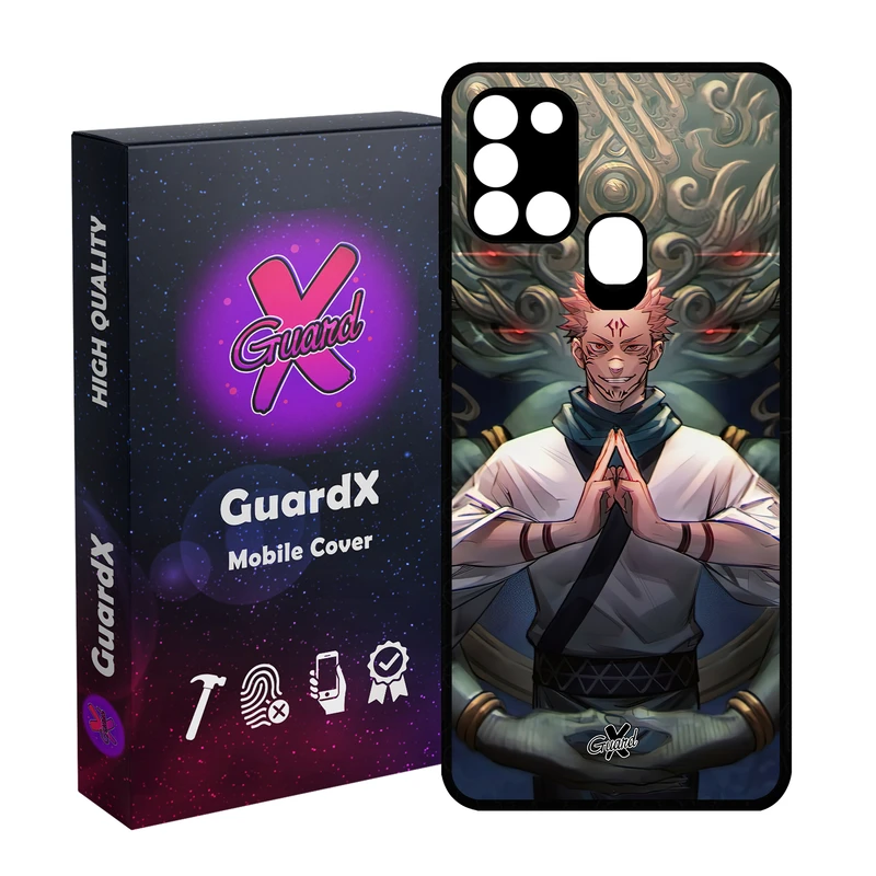 کاور گارد ایکس طرح سوکونا انیمه مدل Glass10570 مناسب برای گوشی موبایل سامسونگ Galaxy A21s