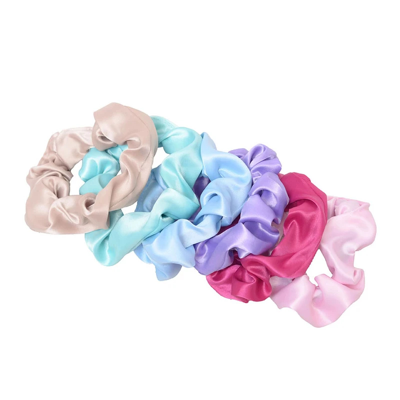 عکس شماره 2 : کش مو زنانه اسکرانچی مدل ساتن بسته 6 عددی