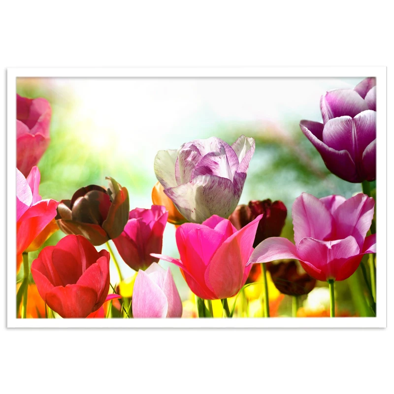 تابلو بکلیت طرح گل مدل W-s749