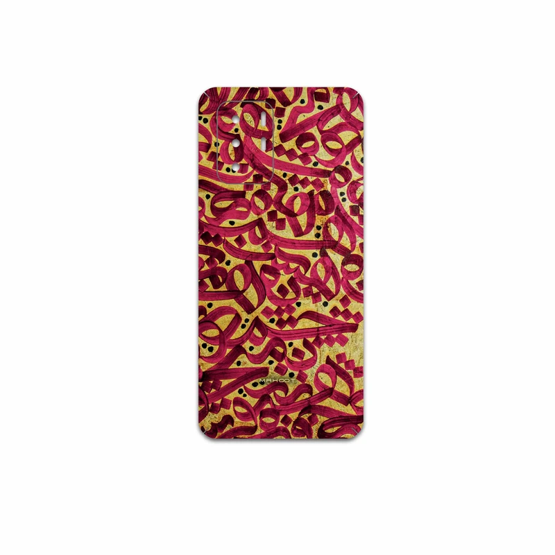 برچسب پوششی ماهوت مدل Nastaliq-6 مناسب برای گوشی موبایل شیائومی Poco X3 GT 5G